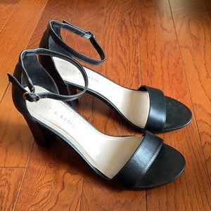 Strappy heeled sandals